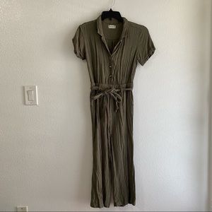 Altar’d State Green Jumpsuit